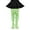 Green, variant on Children's Hosiery Fishnet Dot Drill Pantyhose Band Drill Colored Mesh Hosiery Girl Cutout Tights Girl Mesh Stockings Young Girl A 12-15 Years