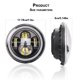 thumbnail image 3 of Faro de coche de motocicleta 7 pulgadas LED redondo Lámpara de conducción Lámpara de cabeza Apto Carevas 12V / 24V, 3 of 7