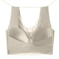 thumbnail image 7 of LLYWEY Womens Bras Womens Bras Plus Size Ladies T-Shirt Bra Style-1055 Women Seamless Bra Feature Adult Female Lace Sports Bras White 46B, 7 of 7