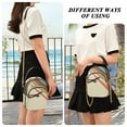 thumbnail image 6 of FORMRS Crossbody Bag for Women Quilted Travel Shoulder Cell Phone Purse with Chain Strap Handbag, Colorful Plane Stripes, 6 of 7