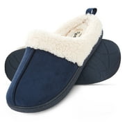 Floopi House Slippers for Women, Lined Clog Womens Slippers Cozy Memory Foam with Indoor & Outdoor Anti Skid Sole