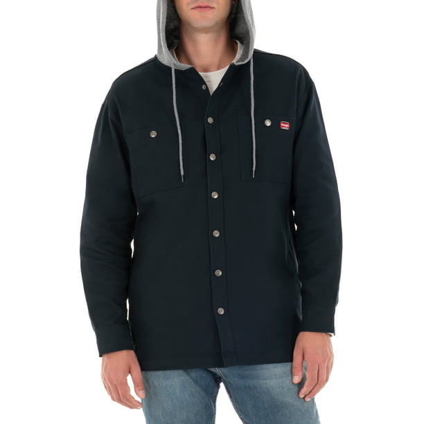 Arriba 101+ imagen wrangler workwear core shirt jacket