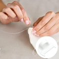 thumbnail image 3 of Sewing Aids, Sewing Needle Gauge Measuring Tool, 3/4mm Needle Measuring Tool, DIY Stitching, Quilting and Stitching Aids for Beginners in Sewing with Simple and Easy to Operate (White (4mm)), 3 of 6