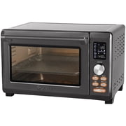 Kitchen Elite 26 Qt Digital Air Fryer Oven, Stainless Steel, 10 Smart Programs, Gray