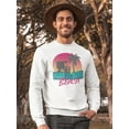 thumbnail image 2 of Miami Beach. Sweatshirt Men -Image by Shutterstock, Male 5X-Large, 2 of 4