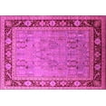 thumbnail image 1 of Ahgly Company Indoor Rectangle Oriental Pink Industrial Area Rugs, 2' x 5', 1 of 4