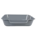thumbnail image 3 of Caja de arena para gatos Ying Tutu extra grande, material ABS, gris, 3 of 7