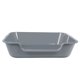 thumbnail image 3 of Caja de arena para gatos Ying Tutu extra grande, material ABS, gris, 3 of 7