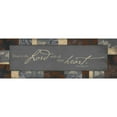 thumbnail image 3 of Grey, Jace 18x9 Black Modern Framed Museum Art Print Titled - Heart, 3 of 5