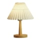 thumbnail image 2 of Xihbxyly Lámpara de Mesa, Brillo Regulable, Pantalla de Tela de Lino, Alimentación Por Usb, Base de Madera Maciza, Bombilla Led Incluida, Ideal para Dormitorio, Sala de Estar, Oficina, Dormitorio, 20, 2 of 7