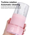 thumbnail image 4 of Justharion 300ML Portable Electric Juicer Cup USB Rechargeable Fruit Food Juice Maker Machine Breakfast Blender Office Picnic, 4 of 6