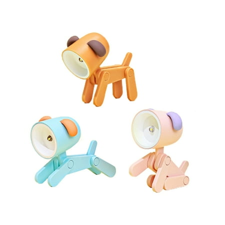 

TINYSOME Mini LED Desk Lamp Cute Table Pet Puppy for Baby Girl Women Bedrooms