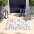 thumbnail image 2 of Rainbow Princess Castle Pattern Flannel Non Slip Door Rugs,Washable Door Mats Indoor,Decorative Door Mats,Dirt-Resistant and Absorbent Doormat for Entrance,Bedroom,Kitchen,Bathroom,23.5x16in(60x40cm), 2 of 5