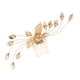 thumbnail image 1 of de nupcial Pinza de cabello Boda Baile de graduación Joyería cabello Macarena Peineta nupcial floral, 1 of 8