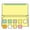 Canary, variant on #6-1/4 Collection/Remittance Envelopes, 3-1/2" x 6-1/4" 24# Gray Pastel, Open Side, Flaps Extended (Box of 500)