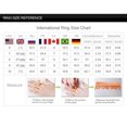 thumbnail image 4 of AYYUFE 2Pcs/Set Couple ring Rhinestone Inlaid Glossy Luxury Style Exquisite Finger Ring for Banquet Alloy Brown, 4 of 6