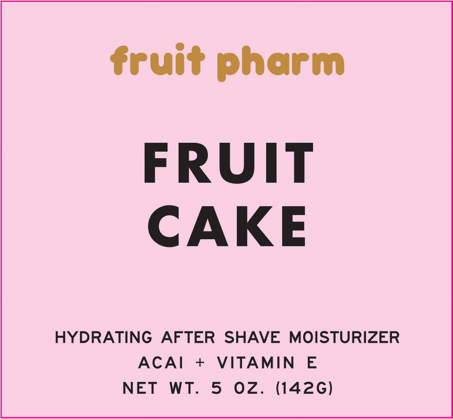 Fruit Pharm Fruit Cake After Shave Body Moisturizer for All Adult Skin Types