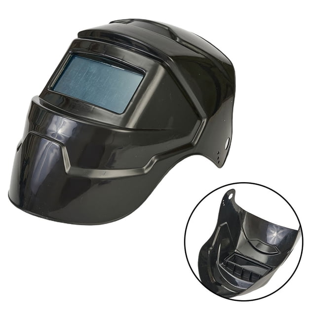 BTOER Durable High Quality Pratical Welding Mask Helmet 5 M Distance Auto Darkening Auto Dim Large Viewing Non-slip PC