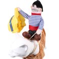 thumbnail image 1 of OULII  Pet Costumes 1Pack Cute Cowboy Outfit for Small Dogs under 20lbs, 1 of 8