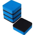 thumbnail image 5 of Paquete de 48 limpiadores de pizarra magnética con borrador en seco para aula, hogar y oficina (azul), 5 of 5