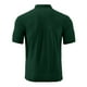 thumbnail image 4 of pstuiky camisetas de hombre, Blusa de cuello vuelto de manga corta con botones de color liso a la moda para hombre camisas casuales para hombre xl, 4 of 8