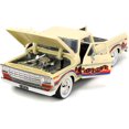 thumbnail image 2 of Compatible con Ford F-150 1979, Camioneta Crema, I Love 70's 1/24 Modelo de Coche Fundido a Presión de Jada 31609, 2 of 5