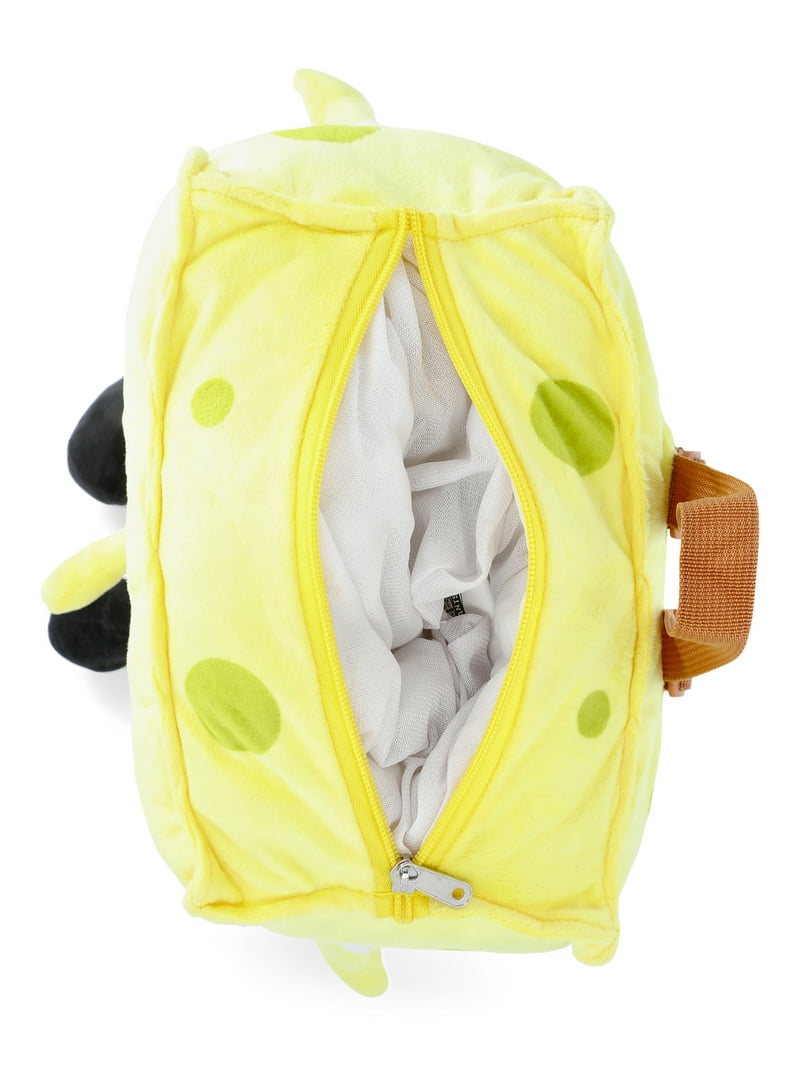 Rare Nickelodeon 2020 SpongeBob Backpack School Unisex Yellow Nickelodeon SpongeBob SquarePants Unisex 12.5 main image 4
