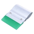 thumbnail image 3 of MasteelfCA Rubber Printing Tool Wear-proof Silk Screen Printing Squeegee with Aluminum Handle DIY Silkscreen Printing Ink Rubber Scraper Board Tools (10cm Length Random Color for Rubber), 3 of 7