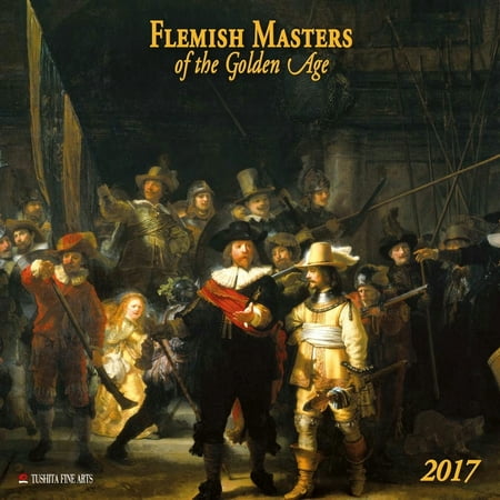 flemish masters wall calendar