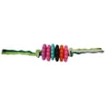 thumbnail image 2 of CBFFDC Puppy Pet Teething Toy Pet Puppy Toy Toothbrush Durable Ropes Bundle Bite resistant Interactive Flower Shape Dog Ball Toy, 2 of 7