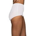 thumbnail image 5 of Vanity Fair Lingerie Women's Perfectly Yours Ravissant Tailored Full Brief Underwear, 3-Pack, 5 of 8