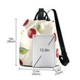 thumbnail image 3 of FORMRS Women's Travel Backpack Purse Anti-Theft Hidden Pockets Casual Shoulder Bag, Watercolor Cherry, 3 of 7