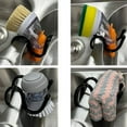 thumbnail image 7 of Dish Wand Holder Adjustable Kitchen Dishwand Sink Caddy,Sponge Holder,Brush Holder,Dish Cloth Holder,Rust Proof Water Proof, No Drilling, No Adhesive, one-Step Installation, 7 of 7