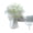 White1, variant on Argulvti Bridal Bouquet, Elegant Artificial Flower Bouquet Fake Flowers Bouquet Wedding Supplies