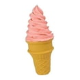 thumbnail image 4 of Cono de helado falso, modelo de helado artificial, decoración de pasteles, juguete de comida de imitación Rosa, 4 of 9