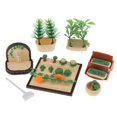 thumbnail image 2 of Pntas Decoración de Plástico Jardín Balcón Accesorios para 1/12 Juguete Regalo Niño Niña Zulema Dollhouse Vegetables Plants, 2 of 8