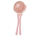 thumbnail image 3 of Stroller Fan, ABS Material Octopus Baby Fan  For Outdoor For Household Pink, 3 of 8