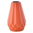 thumbnail image 2 of Vase Modern Simple Plastic Decorative Vase Orange, Modern Plastic Vase, Leakproof Lightweight Design, Kid-Safe, Perfect for Fresh Or Faux Floral Arrangements, By Kingtowag, 2 of 9