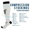 thumbnail image 2 of FORMRS Womens Knee High Socks Casual Long Thick Travel Daily Wear, 1 Pair, Black Cute Cat, 2 of 6