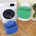 thumbnail image 1 of Laundry Basket Fine Mesh Good Ventilation Foldable Bathroom Collapsible Dirty Clothes Storage Hamper Daily Use, 1 of 8