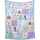 thumbnail image 1 of DALIHUA Mermaid Gift Throw Blanket,Mermaid Gift Blanket Gifts, Ultra Soft Lightweight Flannel Blankets Warm Fuzzy Cozy Plush Blankets for Couch Sofa Bed Living Room 50x60inches, 1 of 6