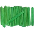 thumbnail image 5 of CraftySticks- 1000 Pack, 6 Inch Green Color, Jumbo Wood Popsicle Sticks for Crafts, Home, School Art, Building, Learning, Wood Tongue Depressor Size, 5 of 5