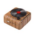 thumbnail image 1 of Haut-parleur Bluetooth Portable Rétro Support Stéréo Sans Fil FM Radio /TF/AUX/U Disque, 1 of 14