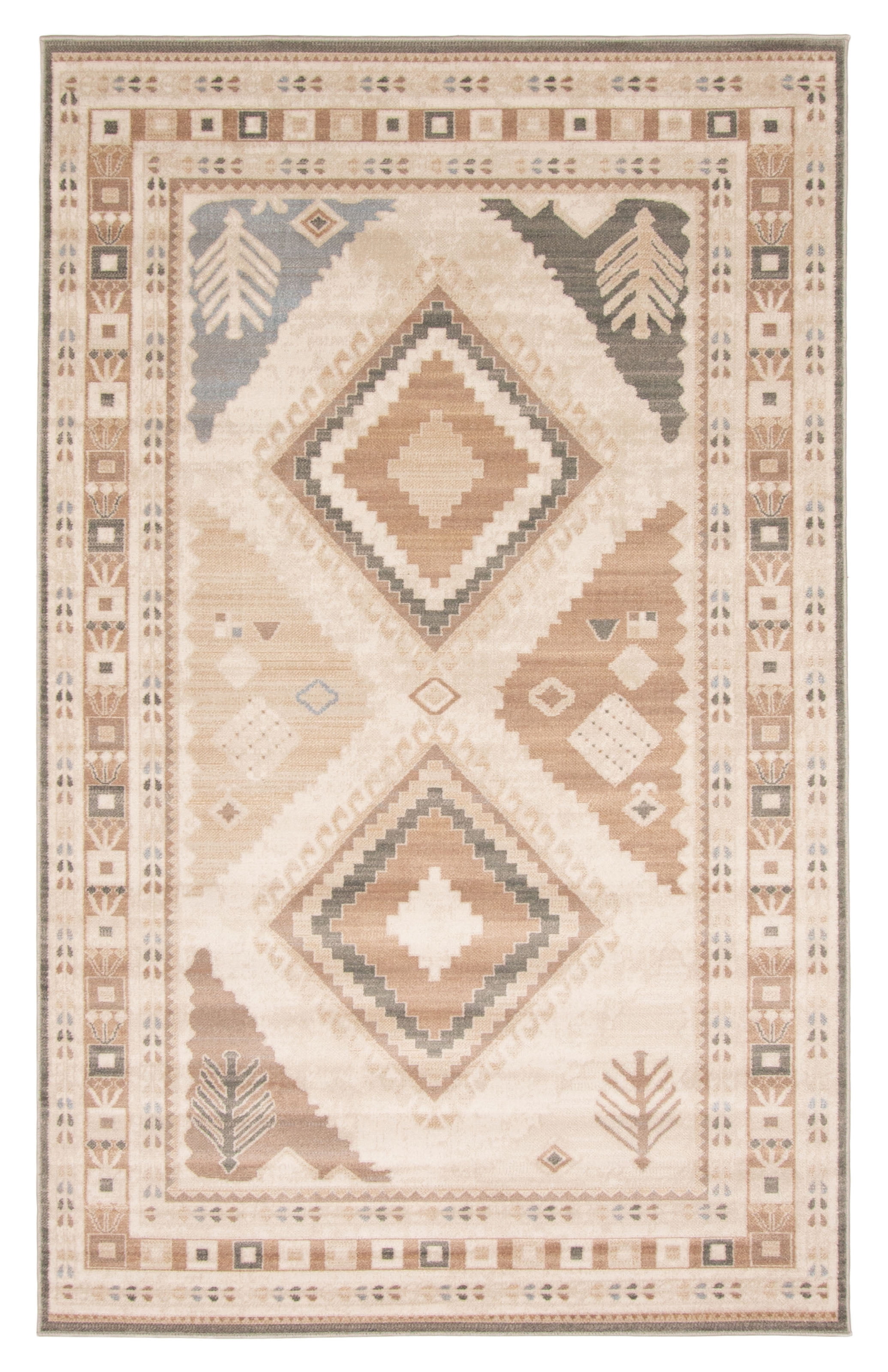ECARPET Lia Tribal Area Rug for Living Room, Bedroom, Dining Room, Entrance, Hallway and More.