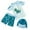 Green, variant on IROINNID Toddler Boy's Cartoon Dinosaur Print Comfy Shorts With Hat Swimwear Sets