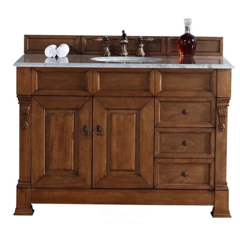 James Martin Brookfield 48" Single Bathroom Vanity in Oak