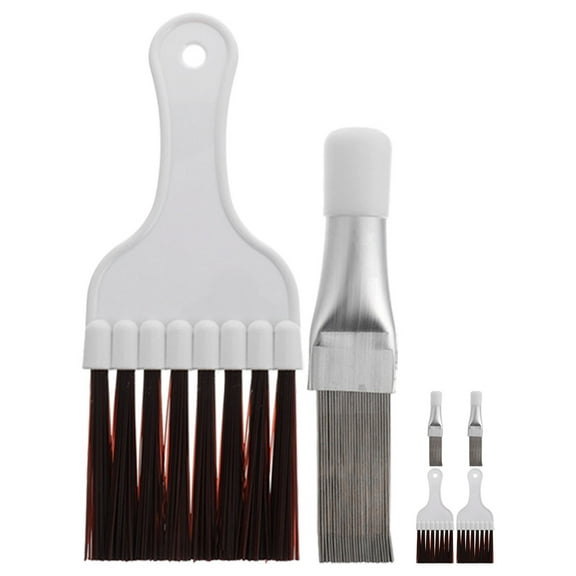OULII 1Set Air Conditioner Fin Combing Brush for Radiator and Condenser Cleaning Tool