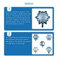 thumbnail image 3 of Balloons Birthday Decor Ornament Thicken Surface Home Decors Snowflake Shape Colorful Birthday Balloon 18 Inch Party Fitting Snow Flake, 3 of 6