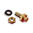 thumbnail image 3 of Holley Performance Carburetor Throttle Stud 20-40 Transmission Kickdown Stud; 5/16 Inch Diameter; Single; With Lock Nut and Washer, 3 of 3