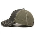 thumbnail image 5 of Outdoor Cap PDT-800 Pigment Dyed Cotton Twill-Black/Olive, 5 of 8